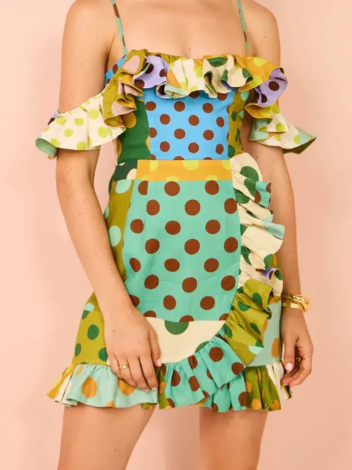 Alemais Dione Mini Dress in Multi Size 10 photo 2
