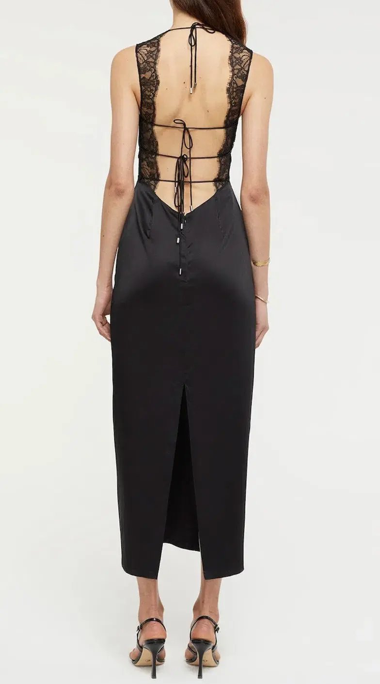 Ginia Amour Midi Dress Black Size S / AU 8 photo 3