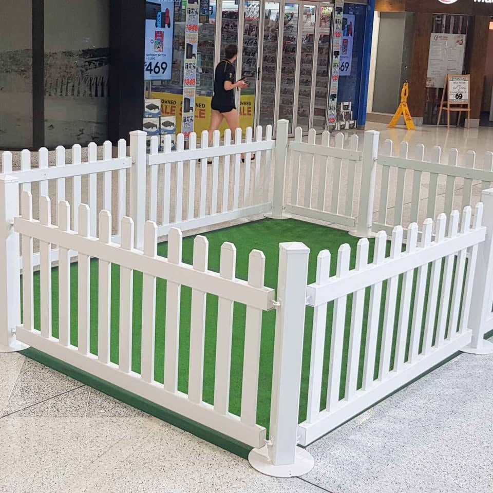 PVC Event Fences- Why rent when you can BUY & OWN for the same price - 2 x widths + Gates & Posts photo 10