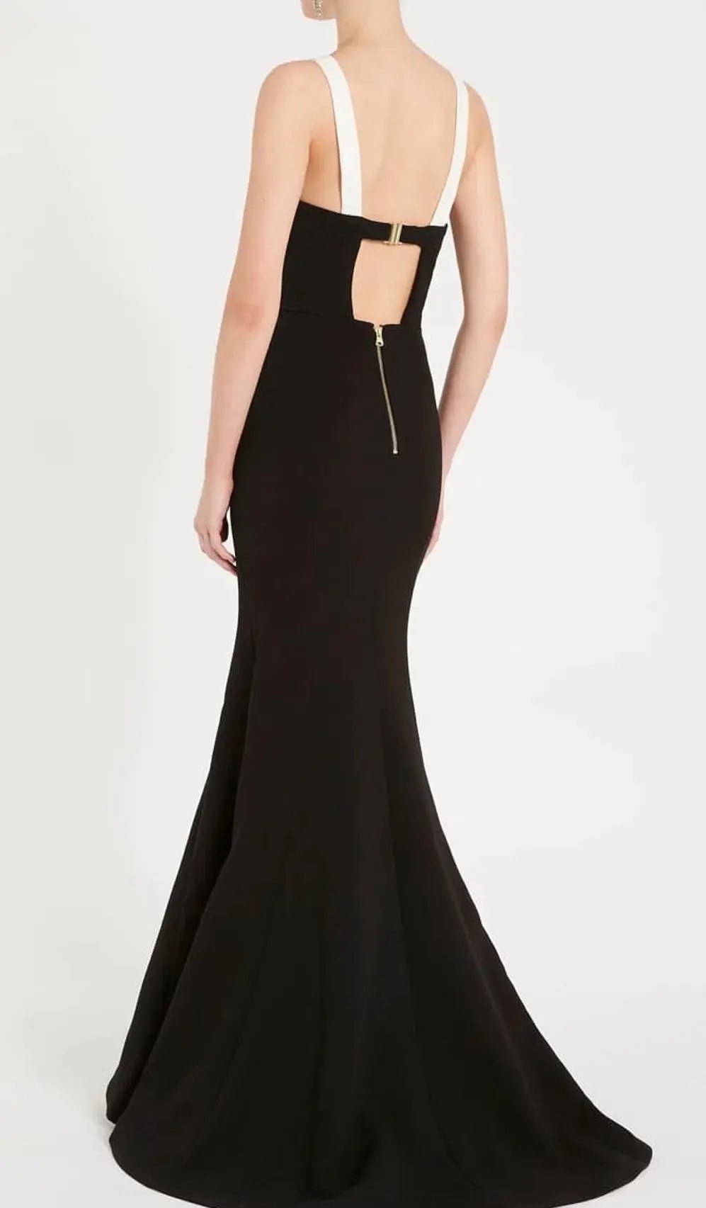 Rebecca Vallance Hepburn Full Length Gown Black Size 12 photo 3