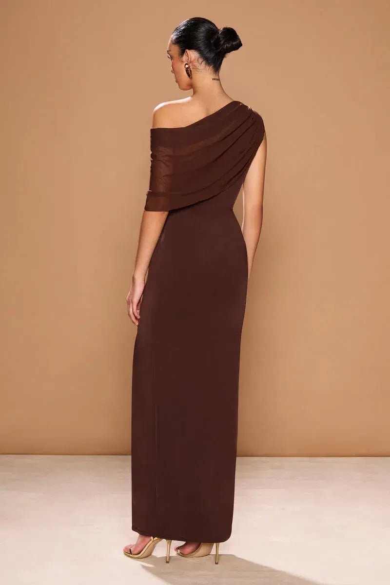 Sonya Moda Sassari Dress Burgundy Size 8 photo 2