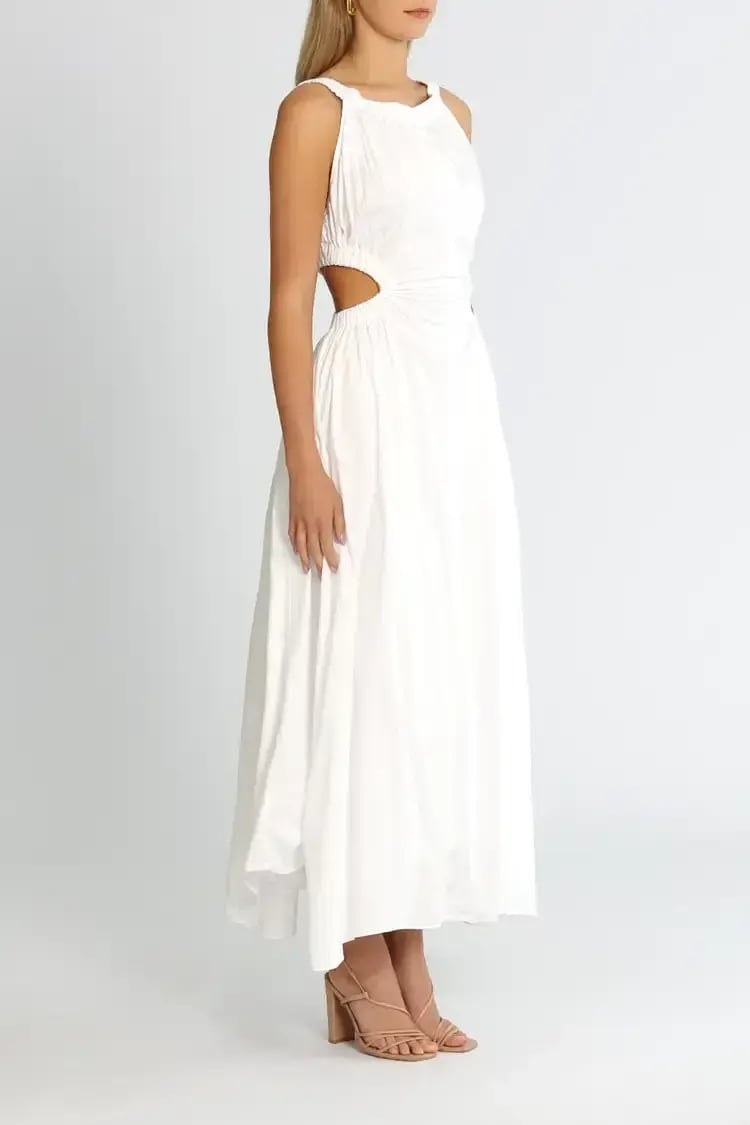 Camilla and Marc Coppola Maxi Dress White White Size AU 10 photo 2