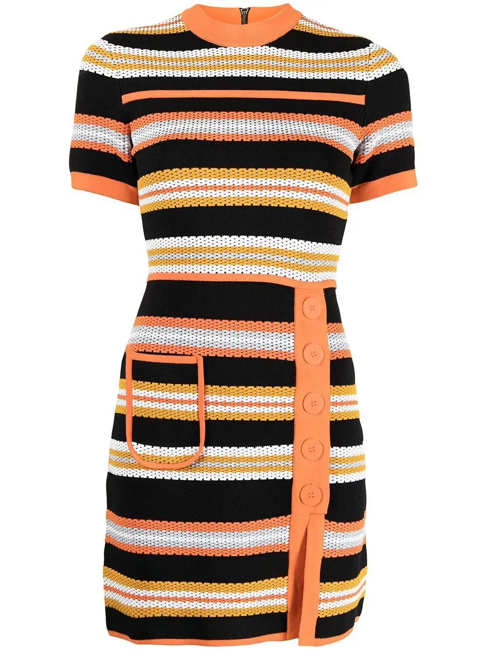Alice McCall Miley Stripe-Print Knitted Dress Multi-Colored Size AU 8 photo 3