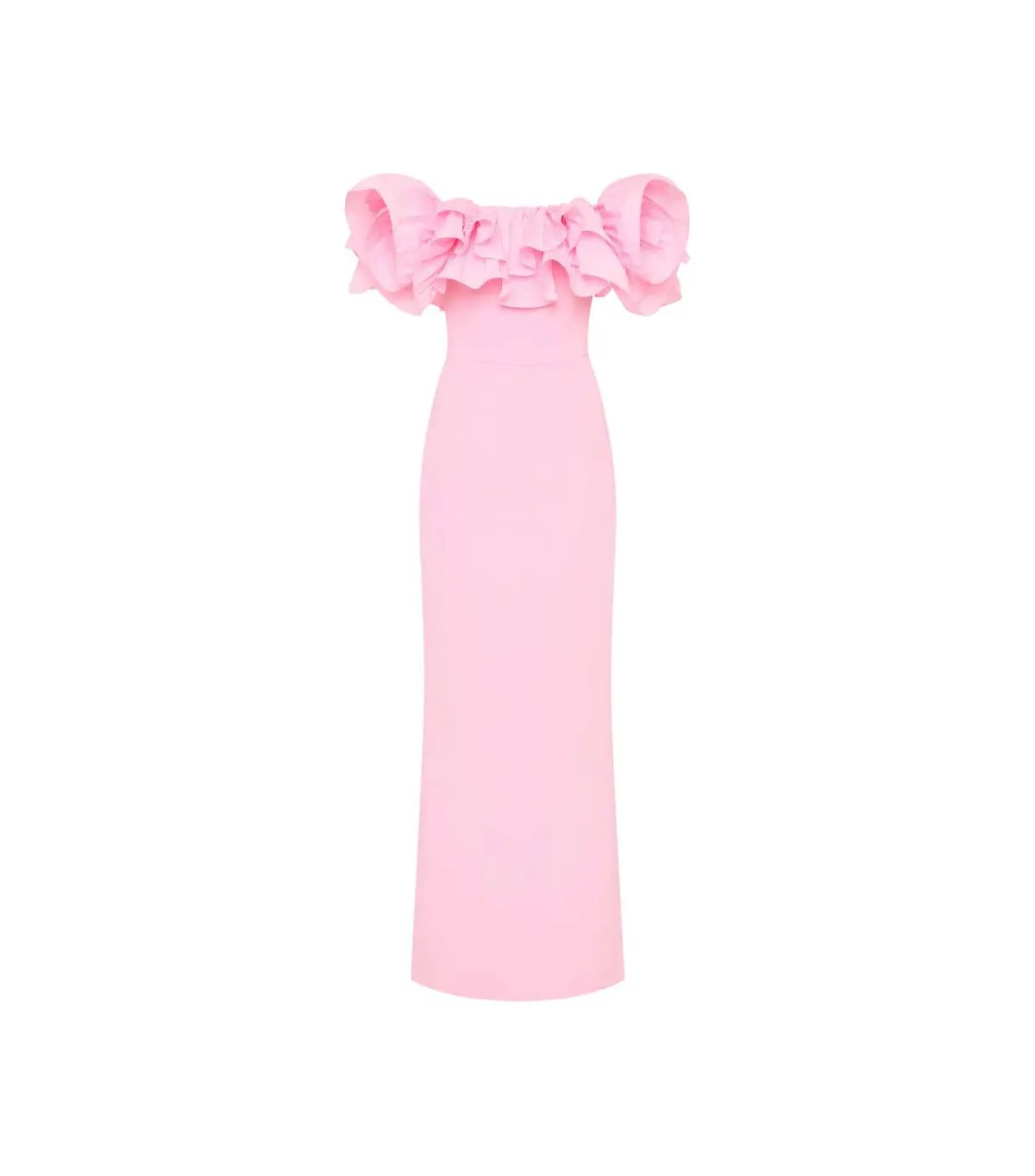 Rebecca Vallance Jenna Off Shoulder Gown Pink Size AU 4 photo 5