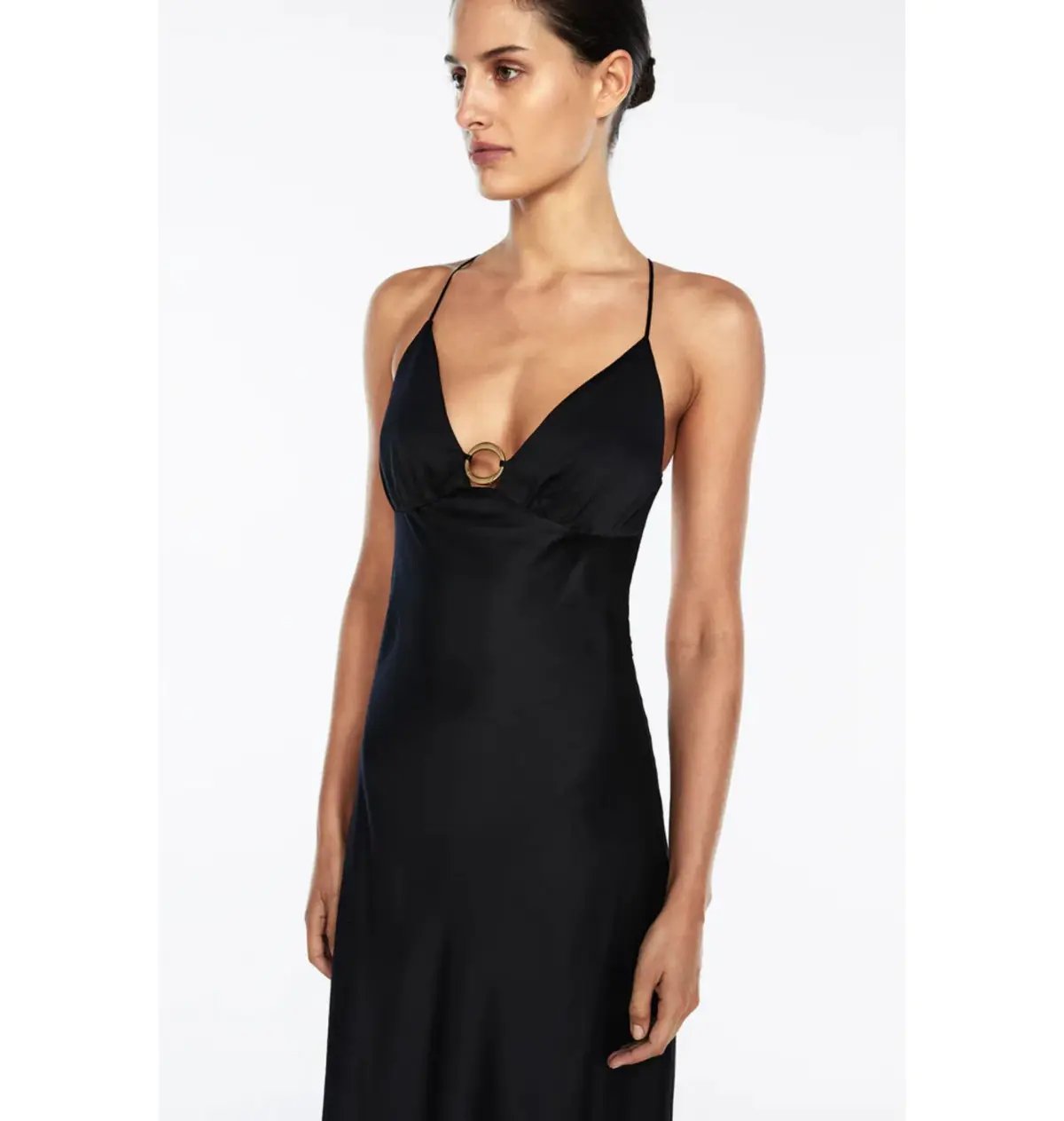 Manning Cartell Liquid Asset Slip Dress Black Size AU 12 Fits 10-12 photo 3