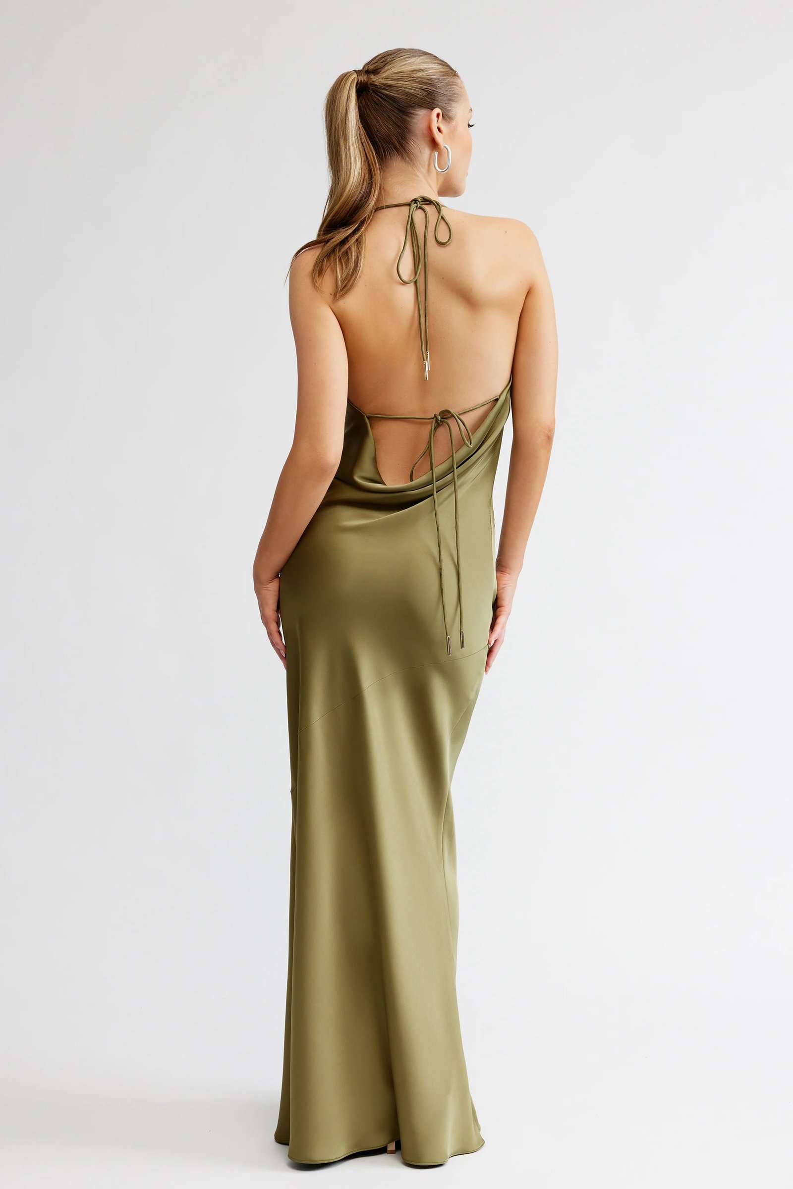 LEXI FREYA DRESS - OLIVE photo 5