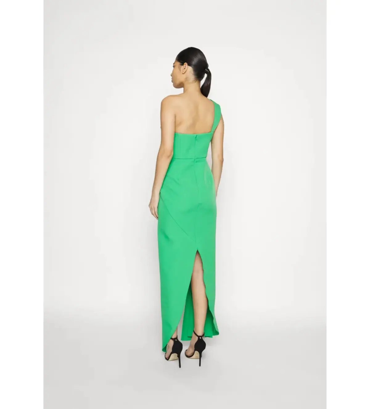 RACHEL GILBERT Luna One Shoulder Gown green size 8 photo 2
