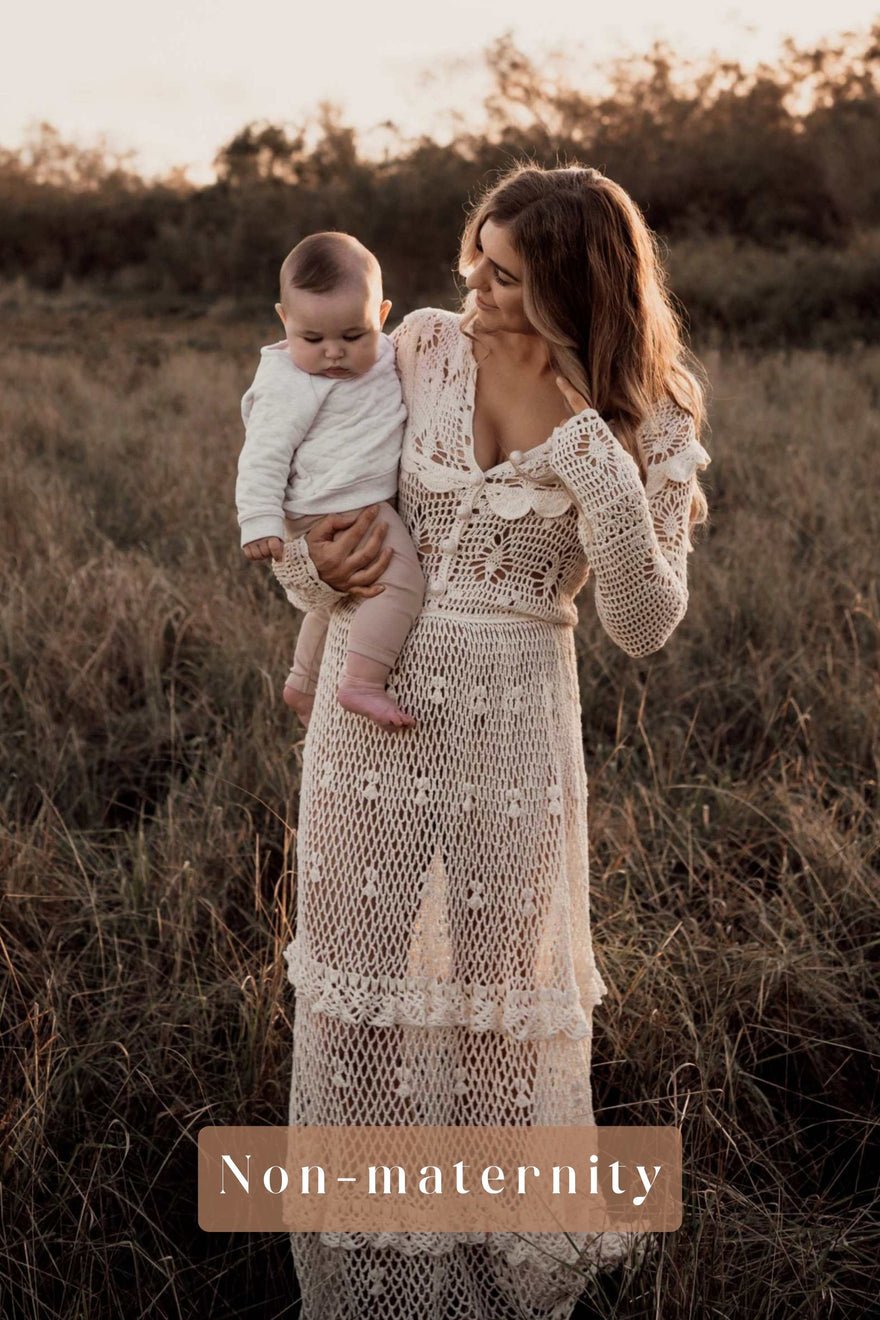 Chasing Unicorns Crochet Cream Maxi photo 3