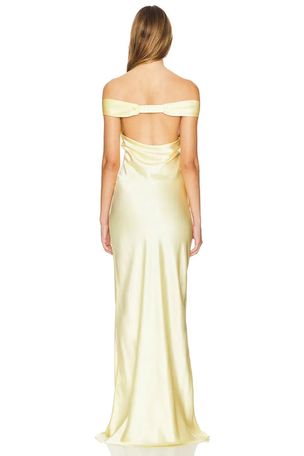 Natalie Rolt Bridget Dress Lemon Yellow Size 8 photo 2