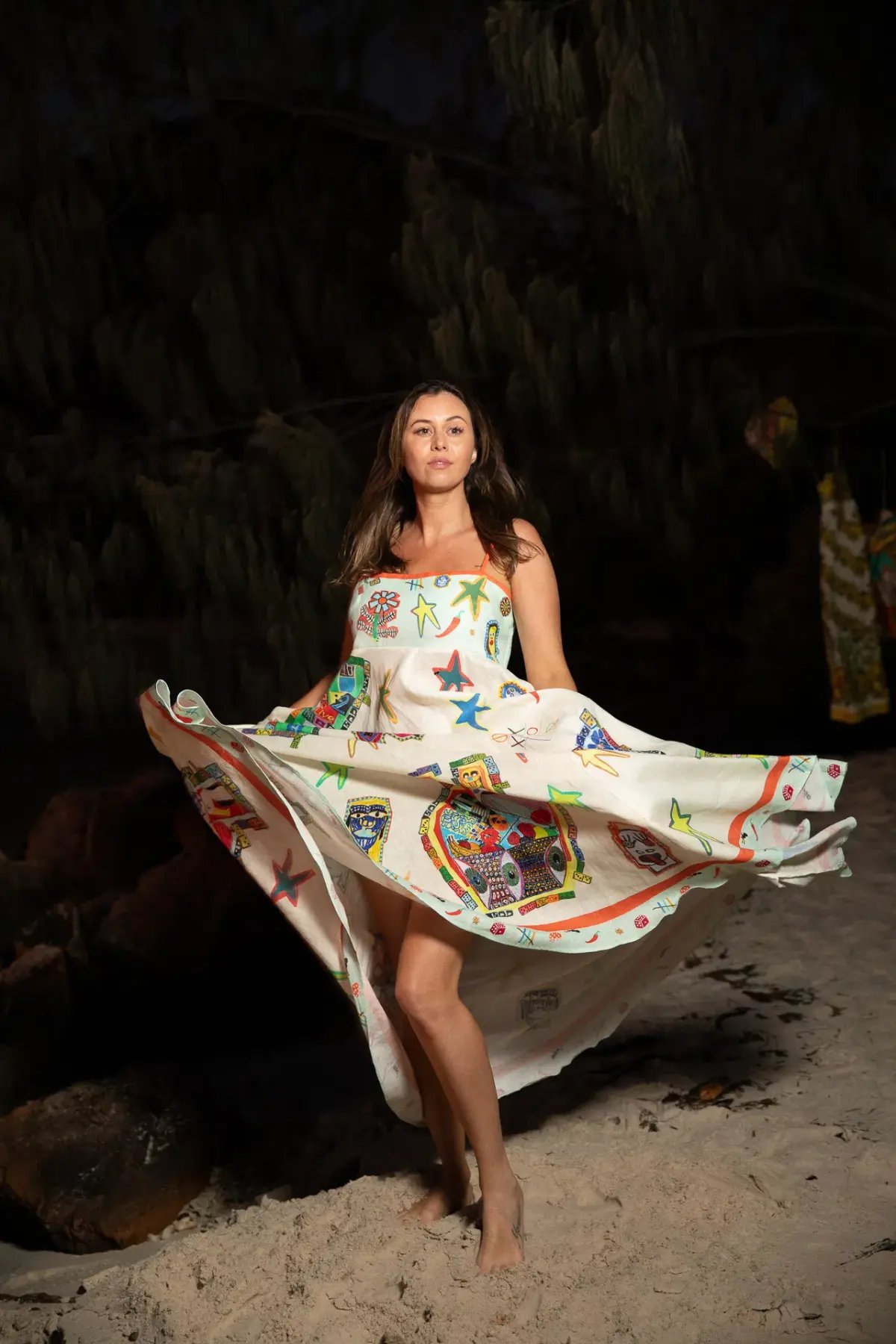 Alemais Players Midi Sundress Print Size 16 photo 4
