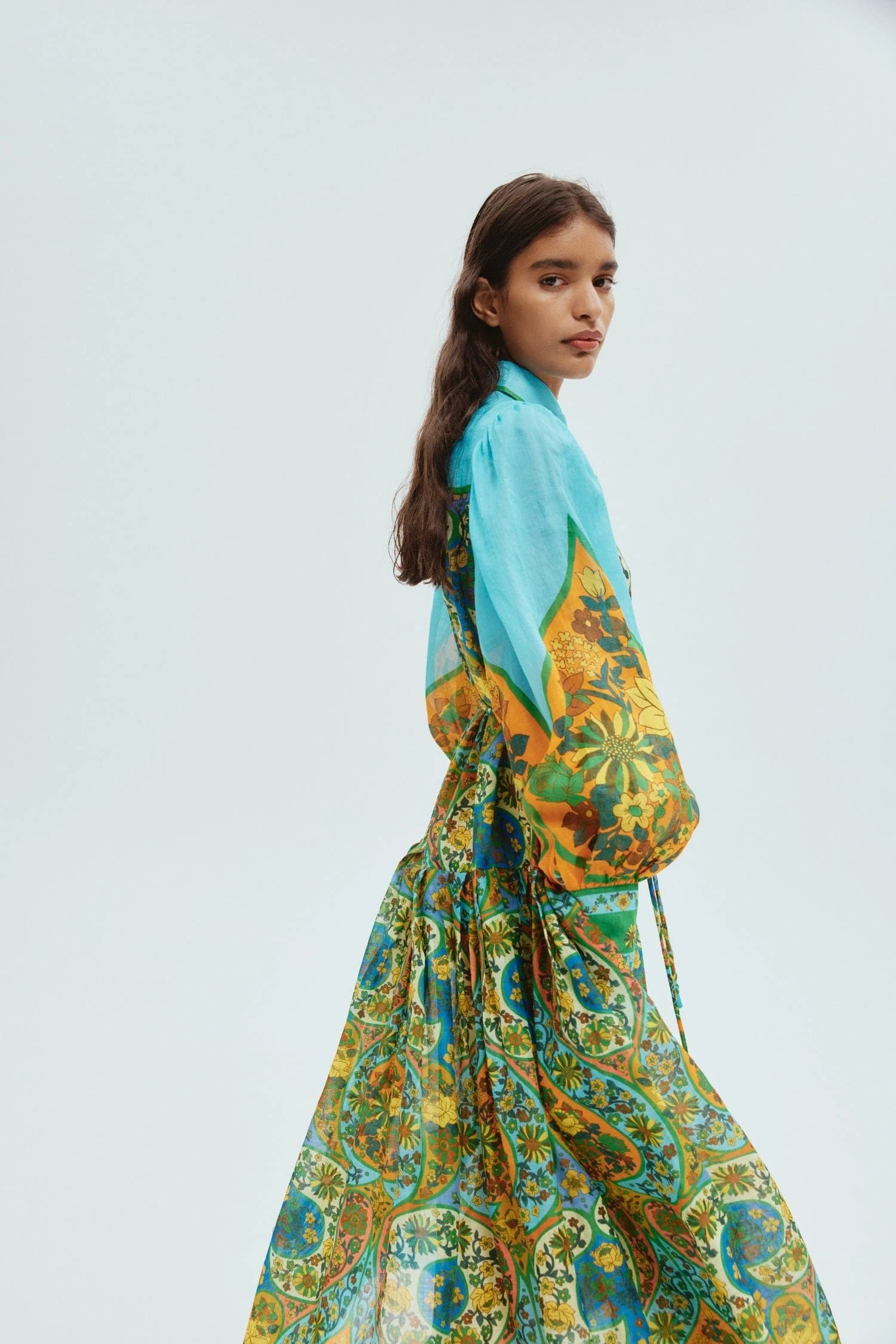 ALÉMAIS SOFIE SHIRTDRESS DRESS - MULTI photo 7