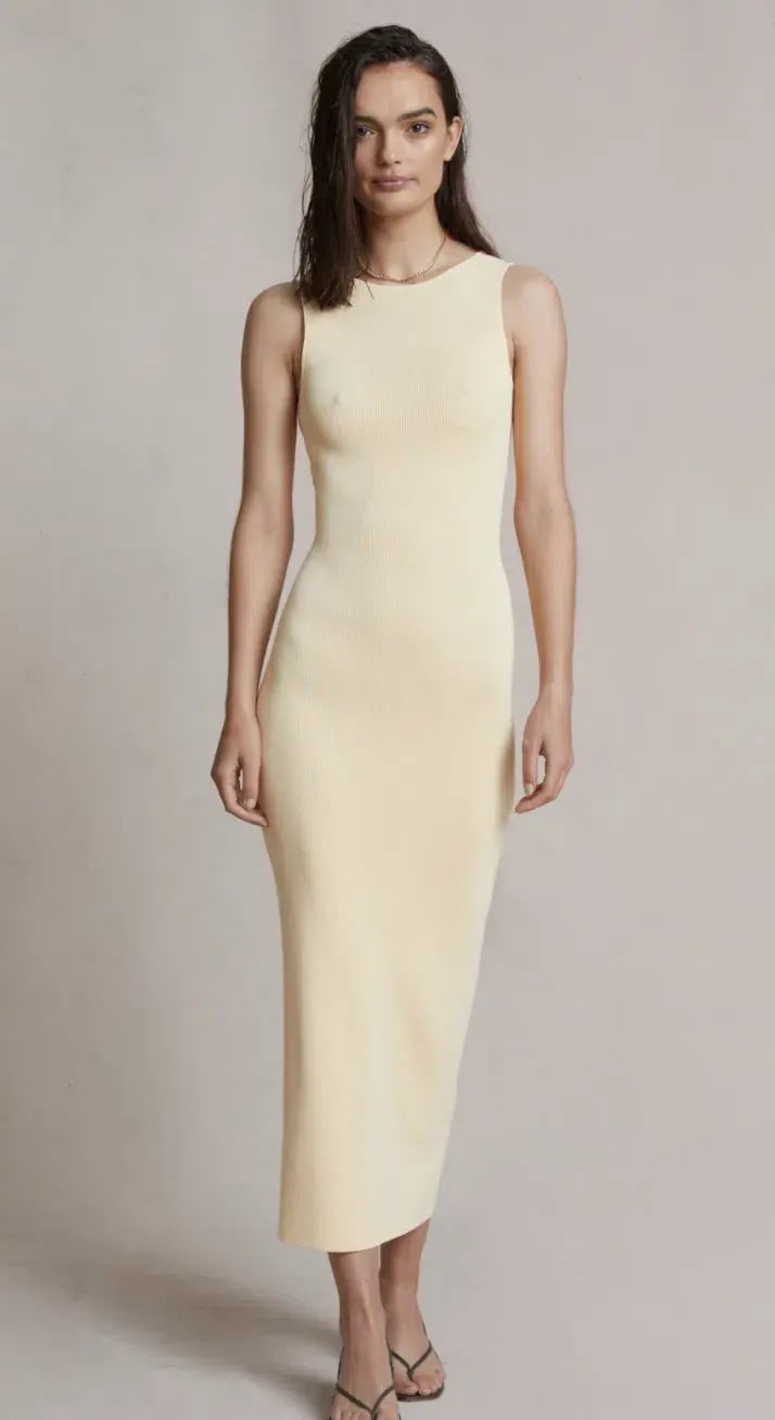 Bec & Bridge Sorbet Summer Midi Dress in Butter Size 10 photo 2