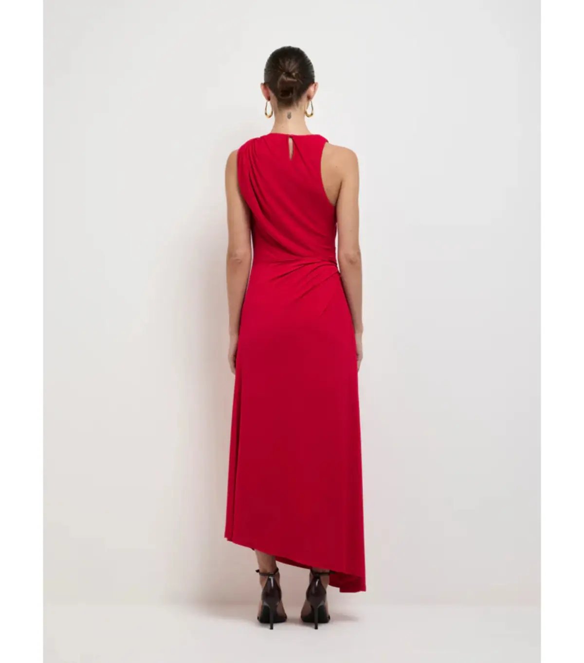 Sheike Emporium Midi Dress Red Size AU 8 photo 3