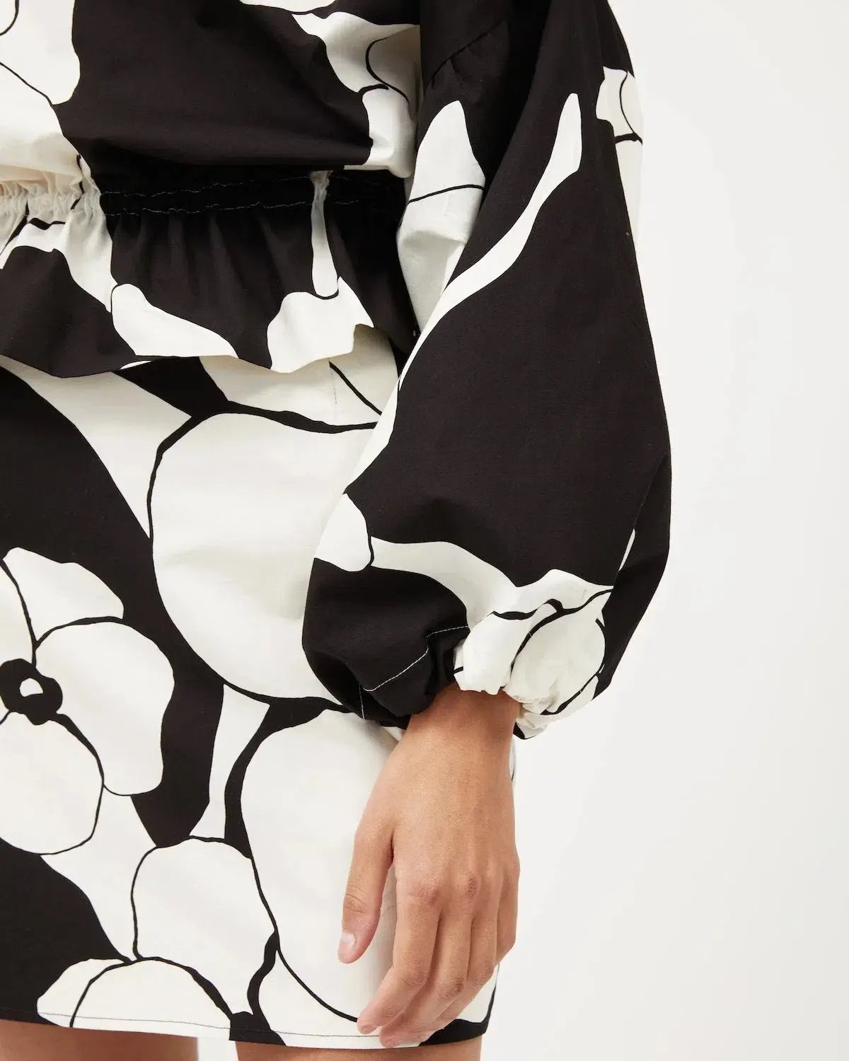 Dominique Healy Shosanna Blouse Floral Size S/M photo 4