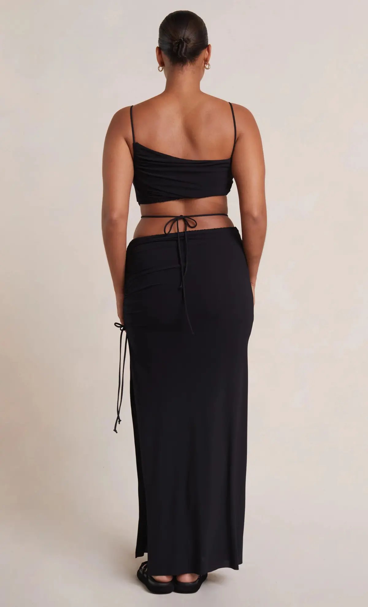 Bec and Bridge Dilkon Maxi Dress Black Size 10 photo 2