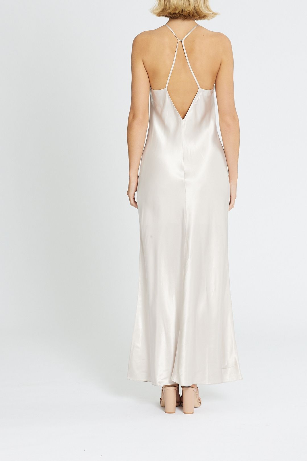 Liquid Shine Maxi Slip Dress photo 3