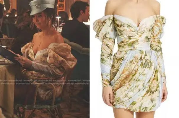 Zimmermann Luminosity Drape Mini Dress/ Emily in Paris Dress 00 photo 6