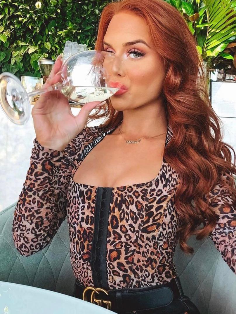 I Am Gia Chelsea Corset Top Print Size 8 photo 7
