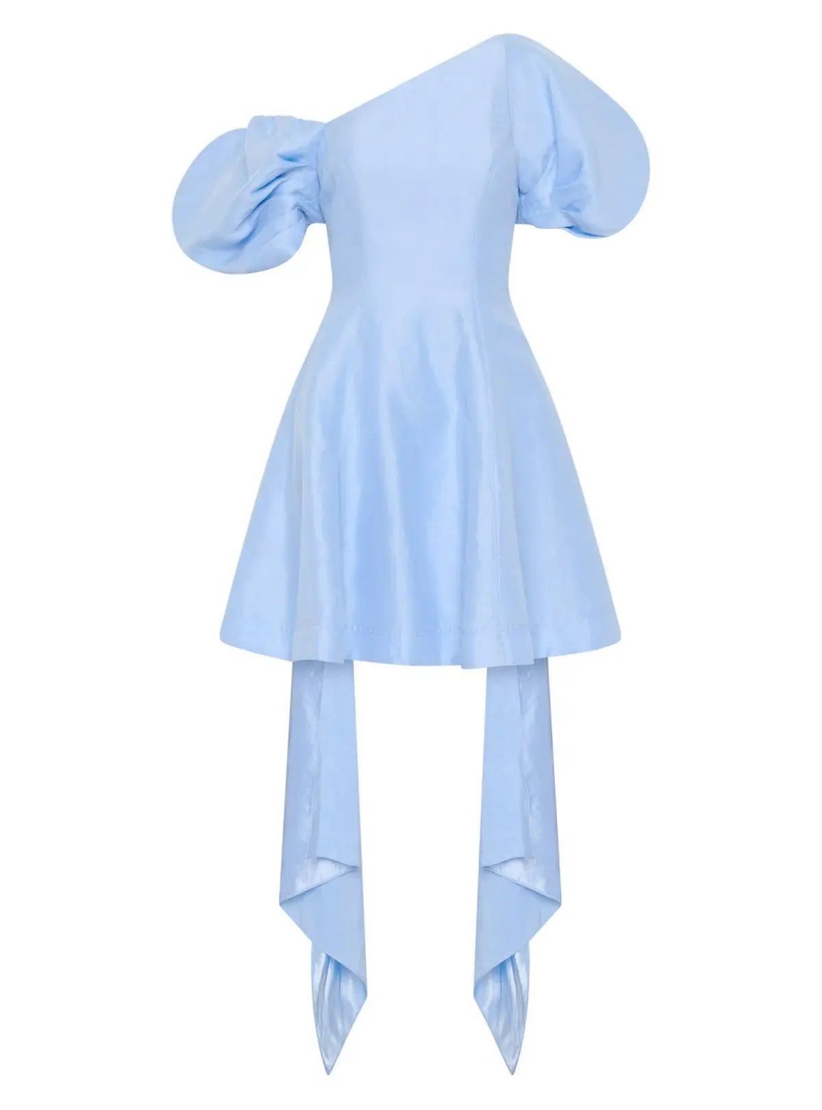 Aje Arista Tulip Sleeve Mini Dress Powder Blue Size AU 6 photo 5