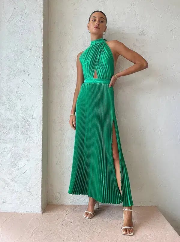 L'Idee Renaissance Gown in Bright Green Size AU 10 photo 4