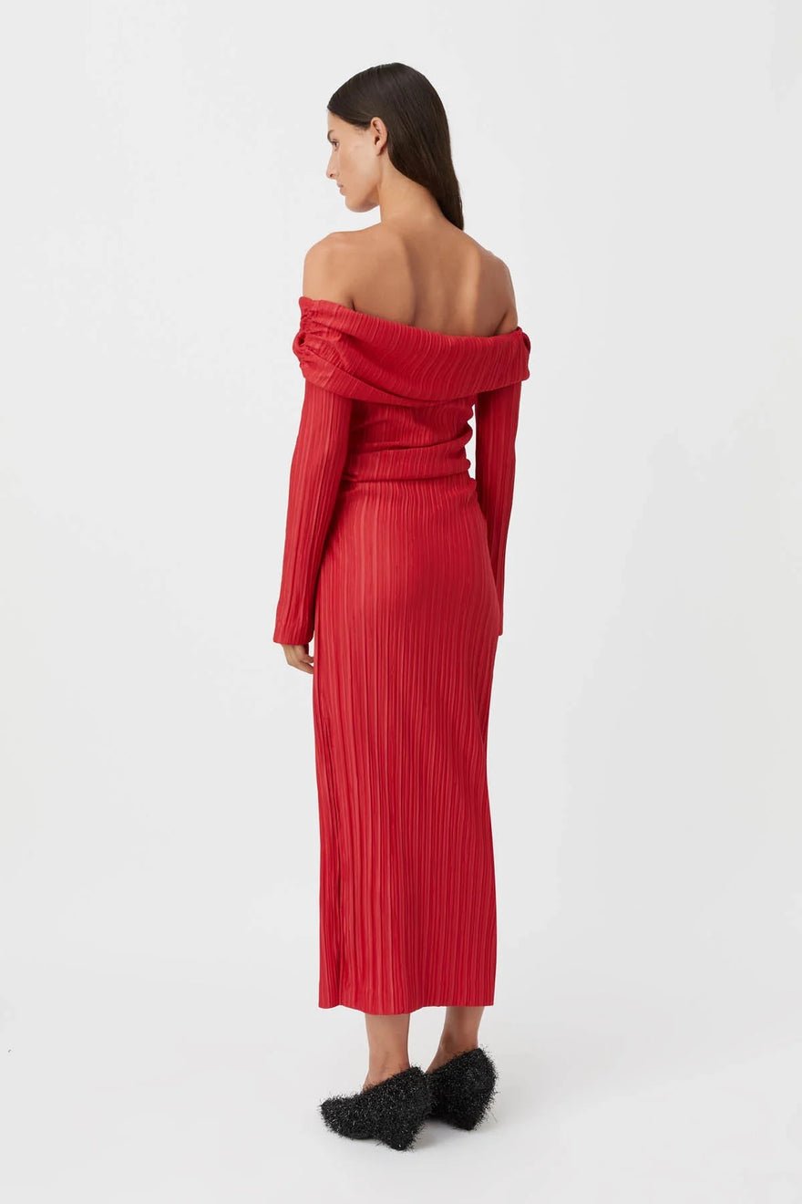 Camilla & Marc Shaw Dress - Red photo 2