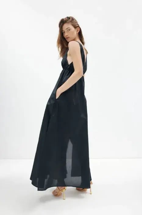 Manning Cartell Fantasy Island Maxi Dress Black Size AU 12 photo 2