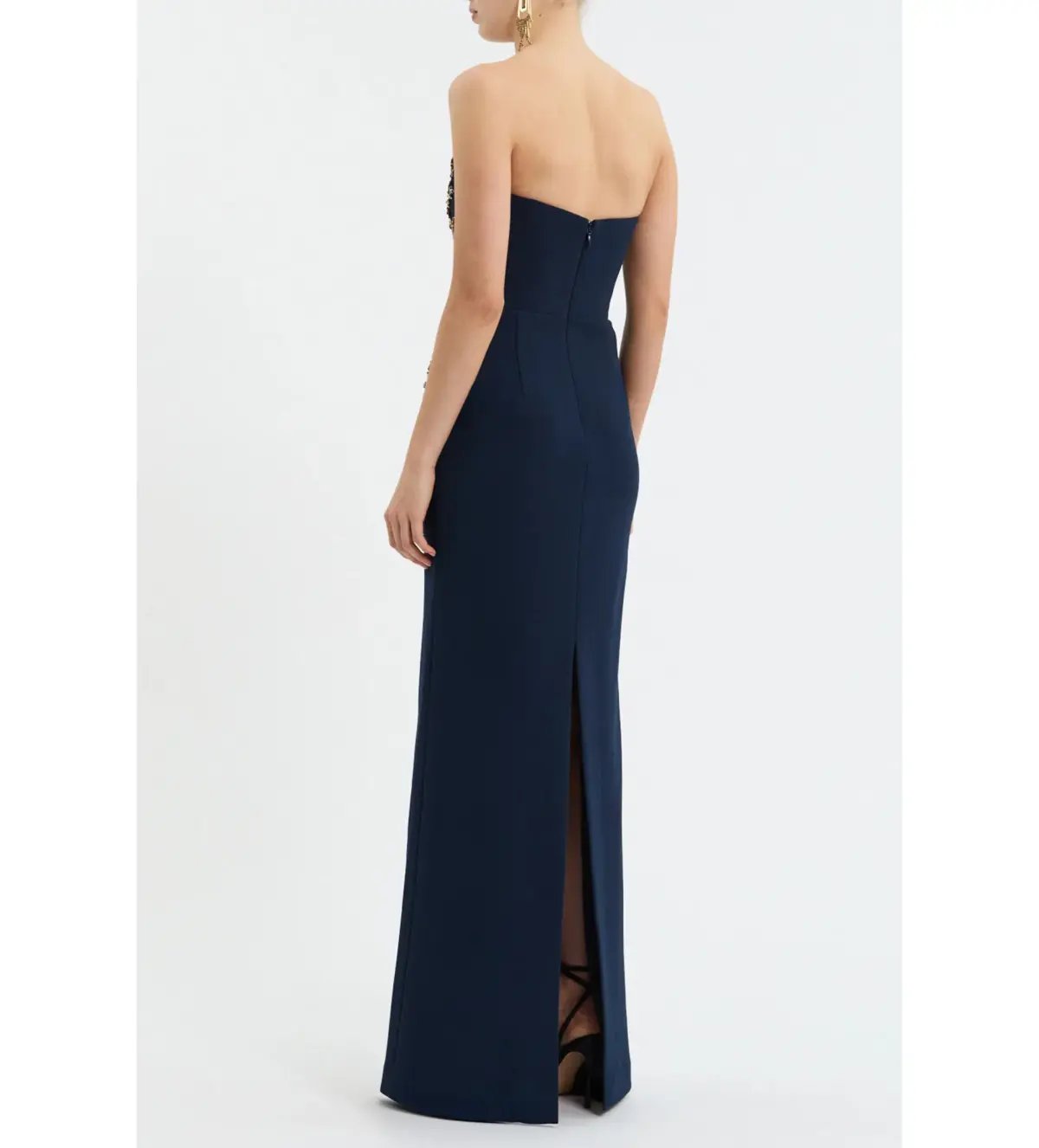 Rebecca Vallance Orla Gown Navy Size AU 6 photo 3