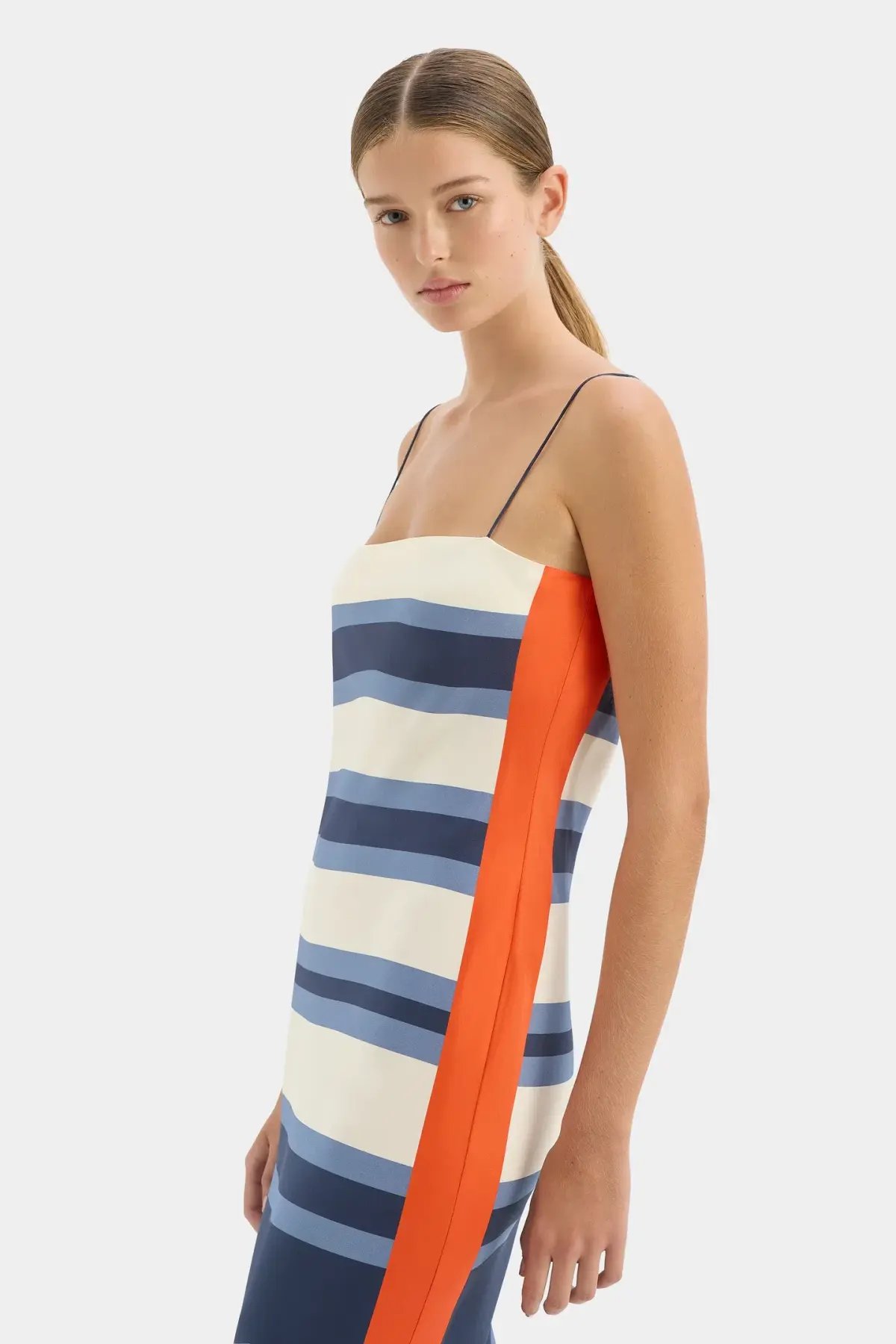 Sir the Label Dazed Slip Dress Studio Print Size 10 photo 2