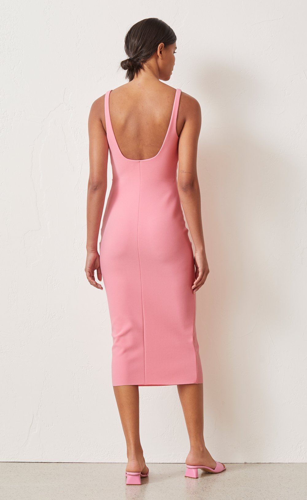 Bec and Bridge HIBISCUS ISLANDS MIDI DRESS – FLAMINGO photo 2