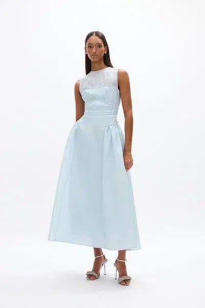 Rachel Gilbert Sophia Dress Sky Blue Size 0 / AU 6 photo 2