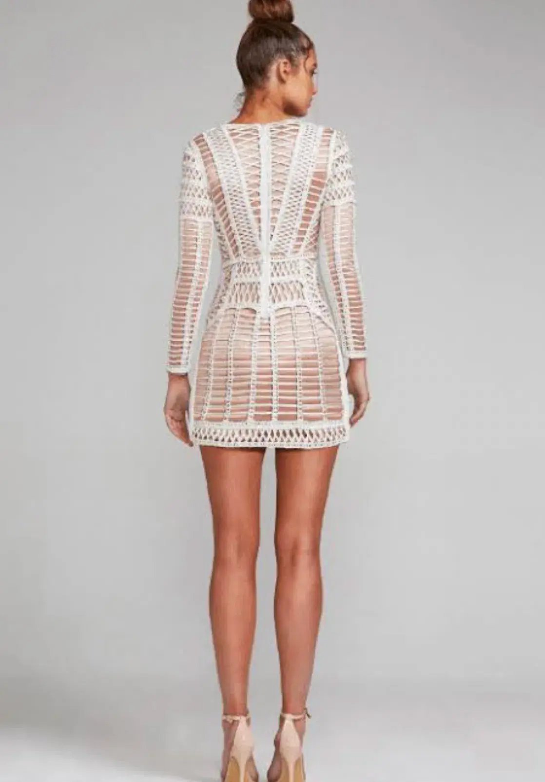 Eliya the Label Baxter Dress White Size 8 photo 2