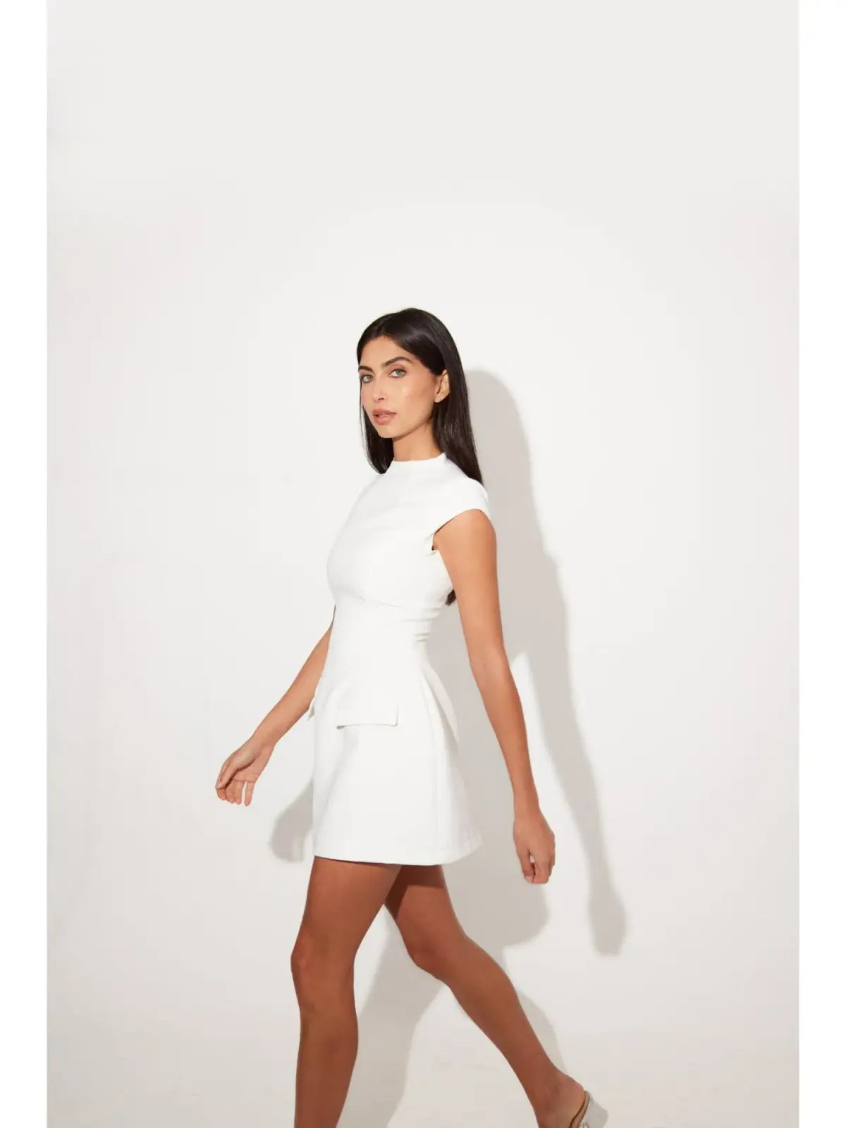 Odd Muse Ultimate Muse Cap Sleeve Dress White Size AU 6 photo 4