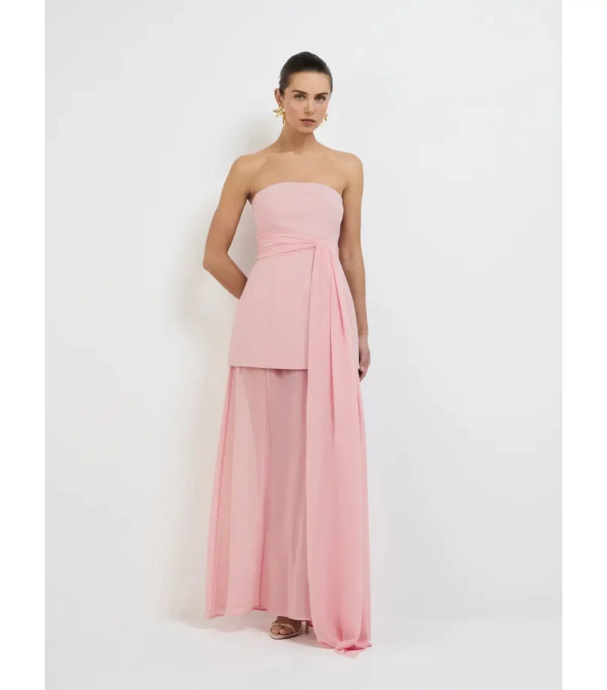 Sheike Marissa Maxi Dress Pink Size AU 16 photo 3