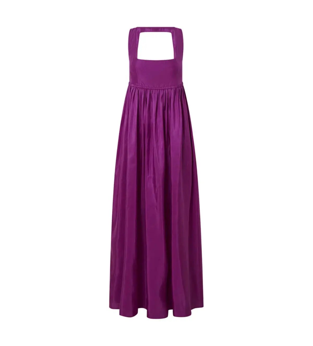 Oroton Strappy Maxi Sundress in Magenta Size 12 photo 4