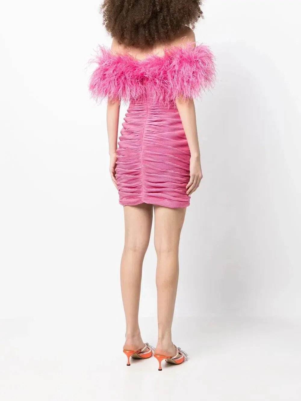 Rachel Gilbert Zion Mini Dress Pink Size 14 photo 3