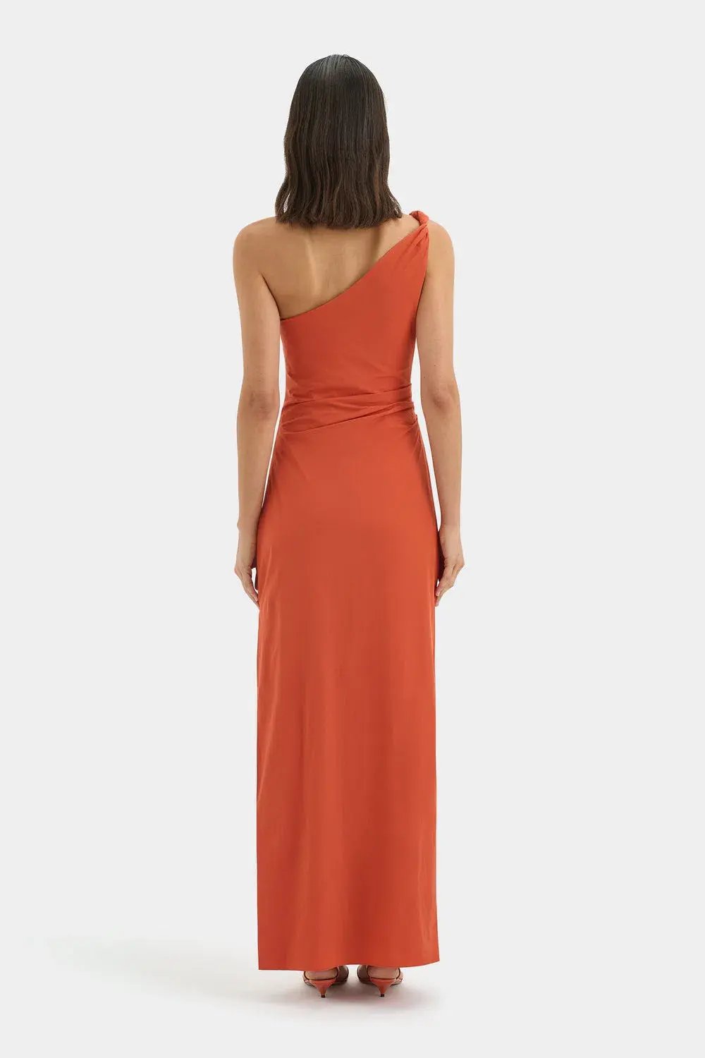 Sir the Label Rossana Gown in Terracotta Size 0/Au 6 photo 2
