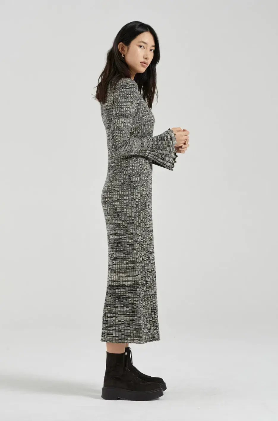 Friends with Frank The Cleo Dress Black Size M/AU 10 photo 3