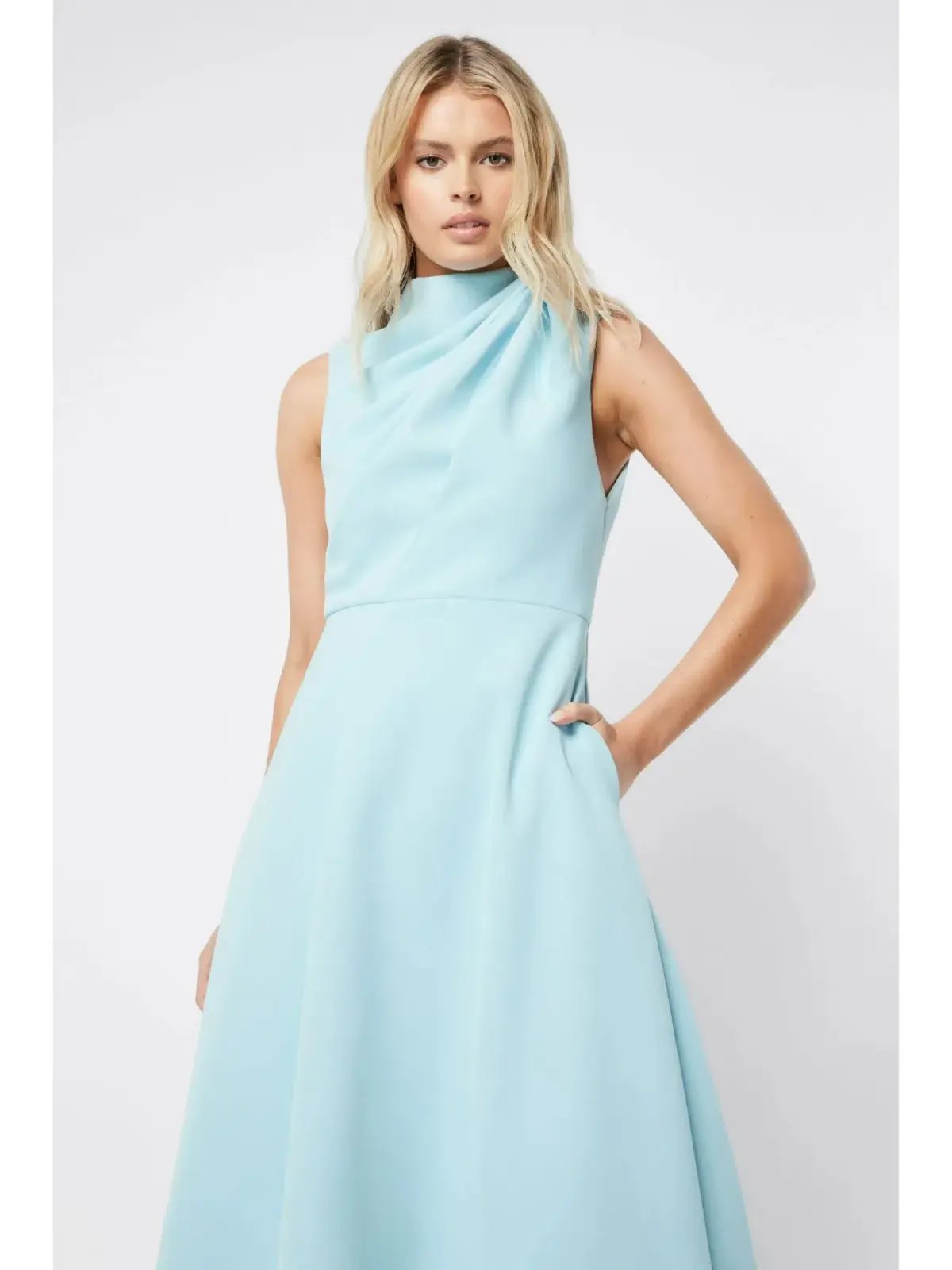 Mossman Cosmic Maxi Dress Mist Blue Size AU 8 photo 3