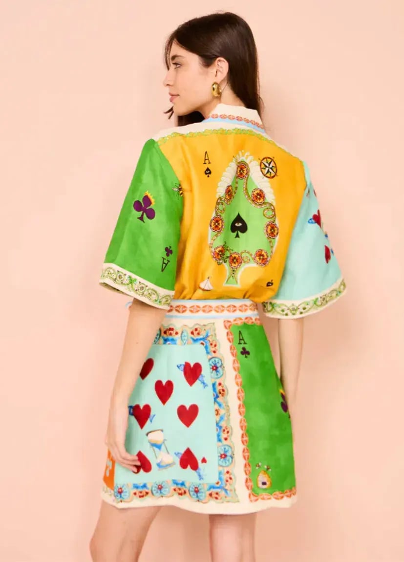Alemais Rummy Mini Dress Multi Size 10 photo 2