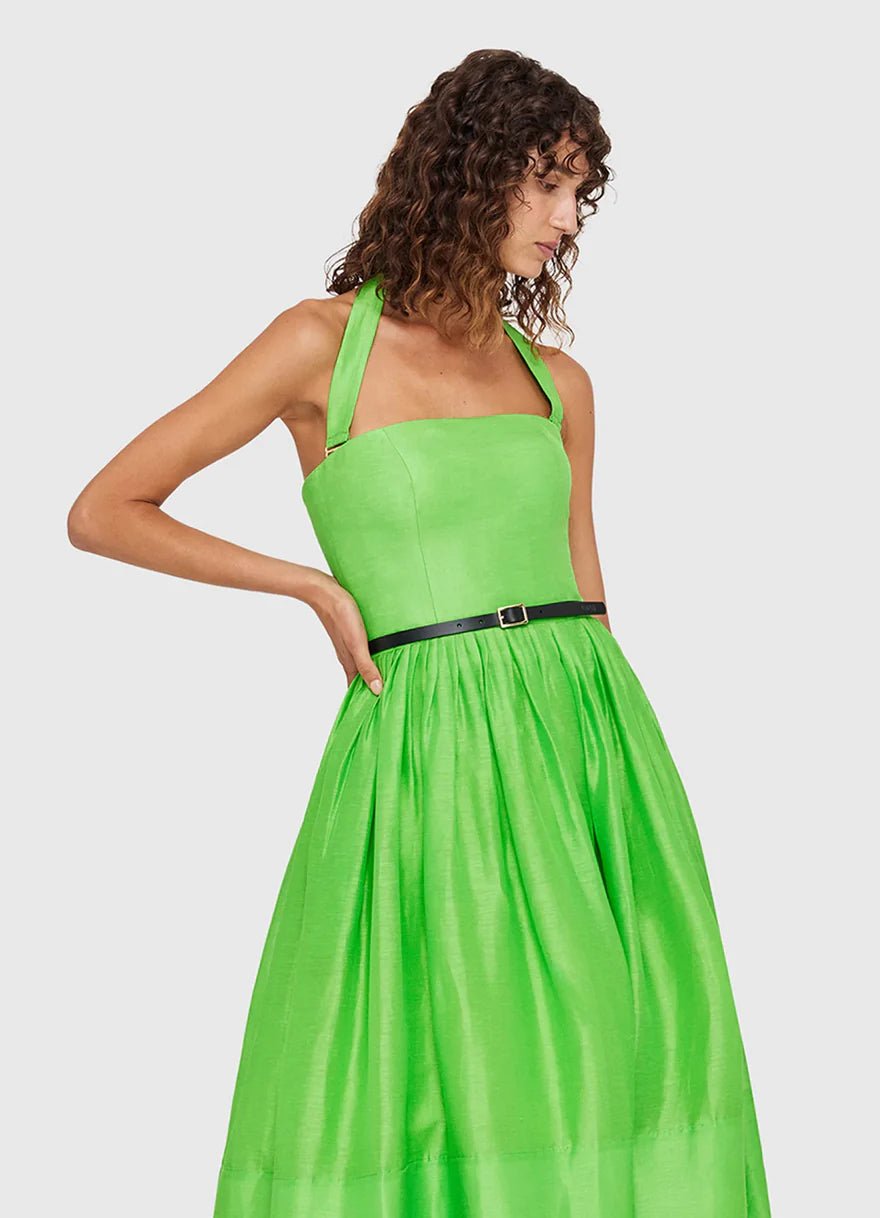 Leo Lin Citron Midi Dress photo 4