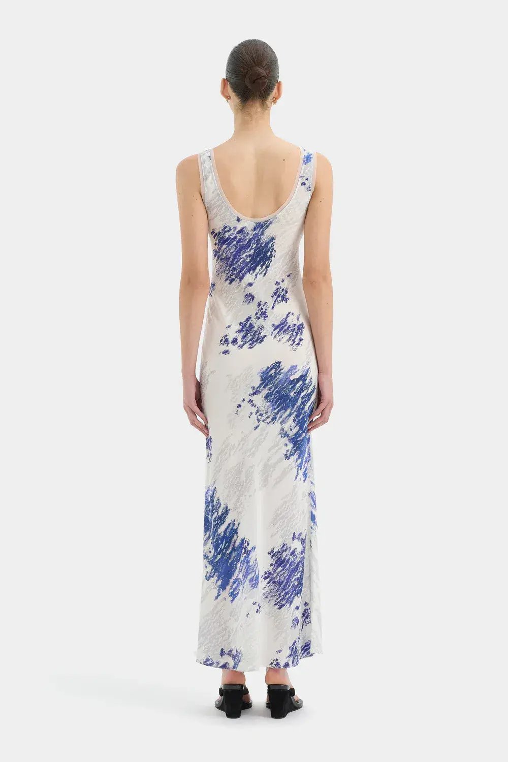 Sir the Label Sofia Slip Dress Nuvola Print Size 2/Au 10 photo 2