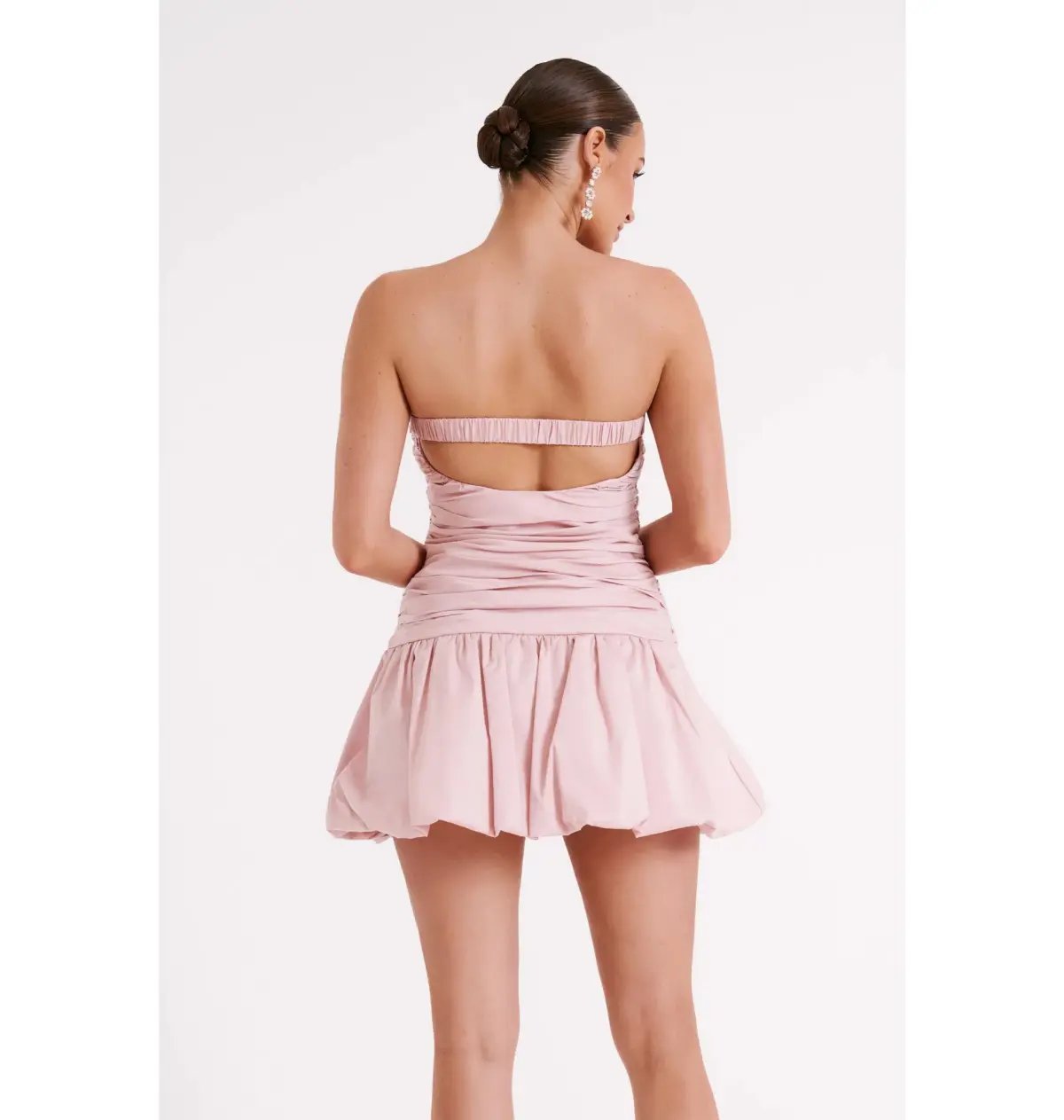 Meshki Fran Mini Dress in Rosewater Size Small / AU 8 photo 3