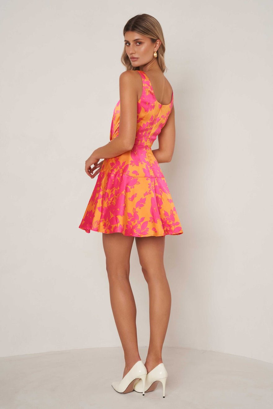 Elle Zeitoune Melody Mini Dress - Print photo 2