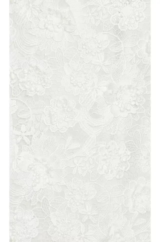 Zimmermann Raie Lace Flower Mini Dress Ivory Size 0 / AU 8 photo 6