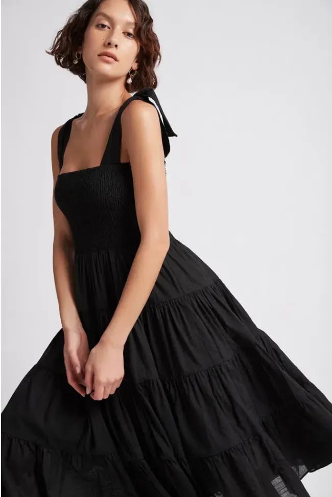 Aje Lagoon Dress Black Size 8 photo 4