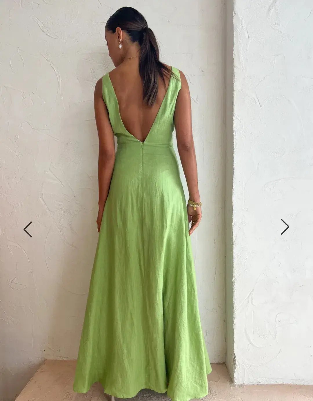 Issy Blue Skies Dress In Apple Size 8 photo 4