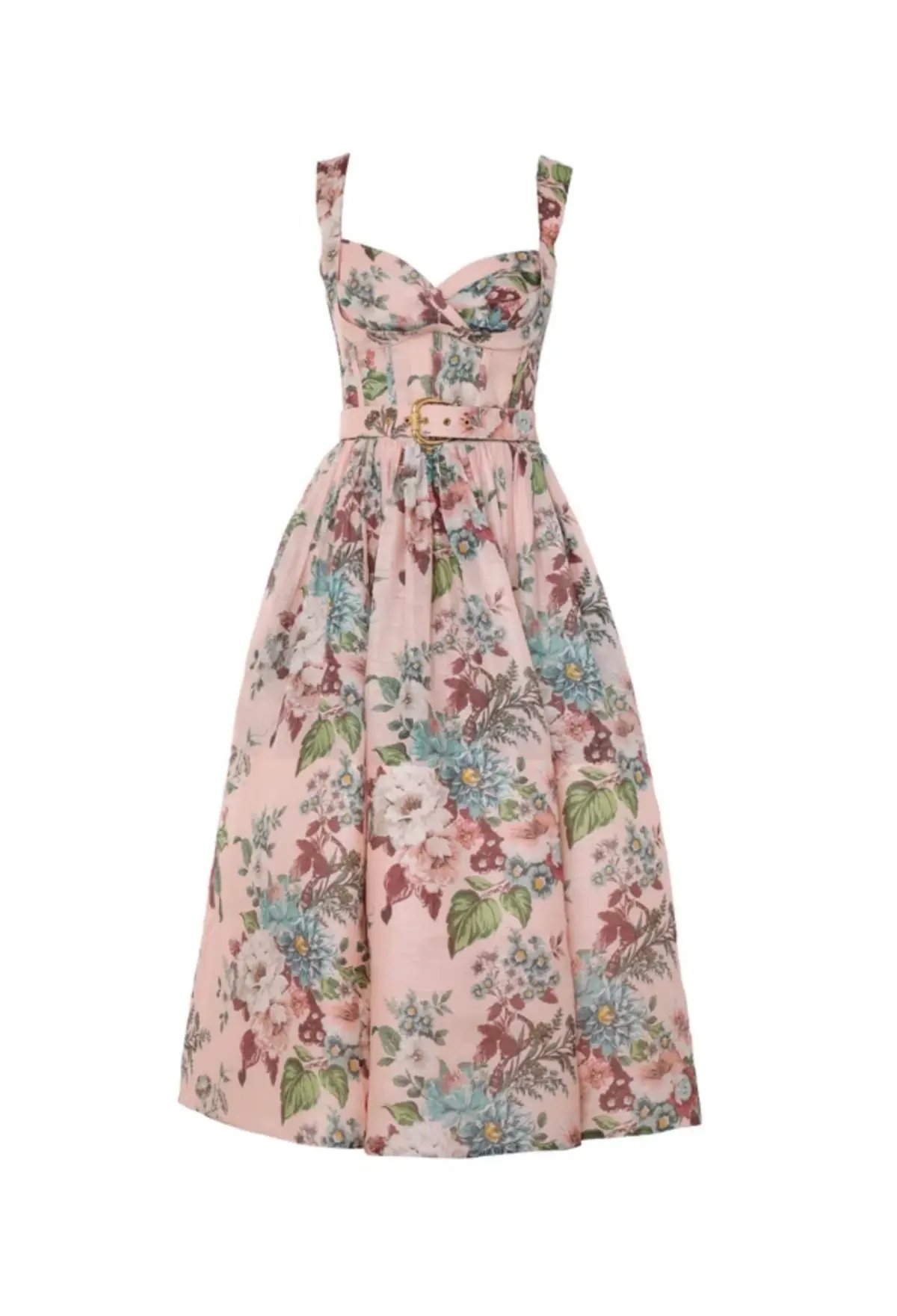 Zimmermann Matchmaker Midi Dress Floral Size 1 / AU 10 photo 3