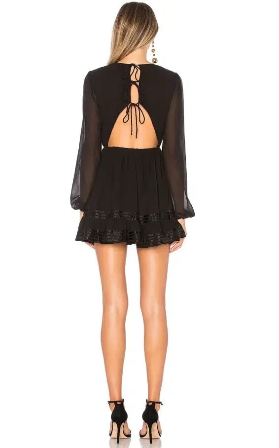 Lovers & Friends Allister Mini Dress Black Size XS/ AU 4-6 photo 4