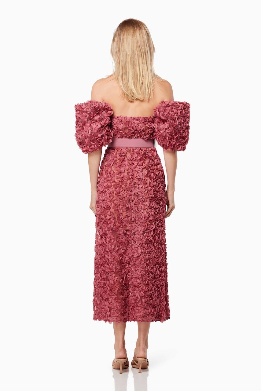 ELLIATT INTIMACY DRESS - ROUGE PINK photo 4
