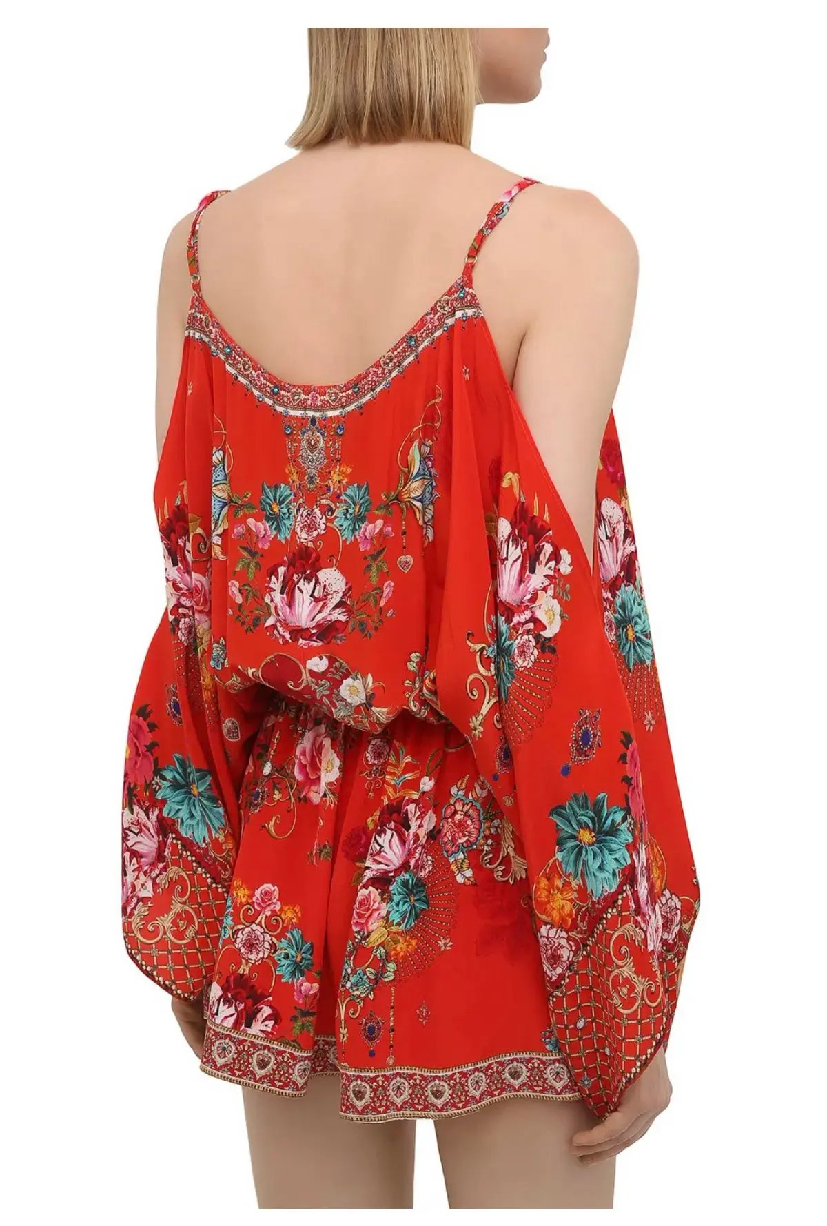 Camilla Drop Shoulder Playsuit Cameos Can Can Size S AU 10 photo 4